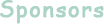 Sponsors